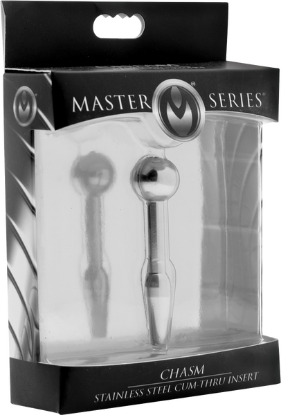 Chasm Stainless Steel Cum-Thru Urethral Insert