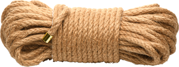 Tied Up Ultra Premium Braided Jute Rope 50 Ft