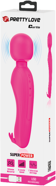 Rechargeable Curtis Wand (Pink)