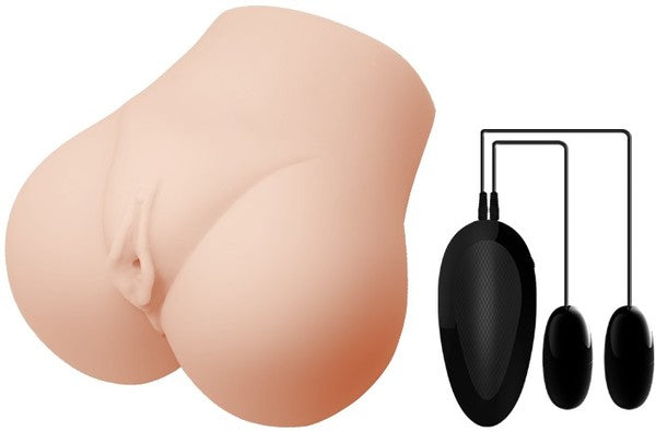 Vagina And Anal Stimulator (Flesh)