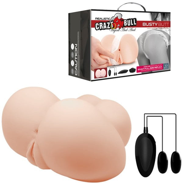 Busty Butt Vagina And Anal Stimulator (Flesh)