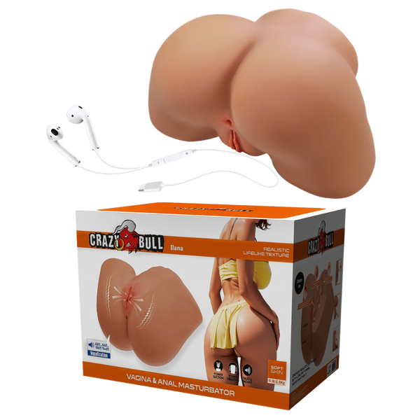 Vagina & Anal Masturbator - Ilana (Talk & Suction)-BM-009262Q