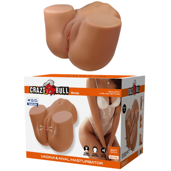 Vagina & Anal Masturbator - Wendy (Talk & Suction)-BM-009264Q