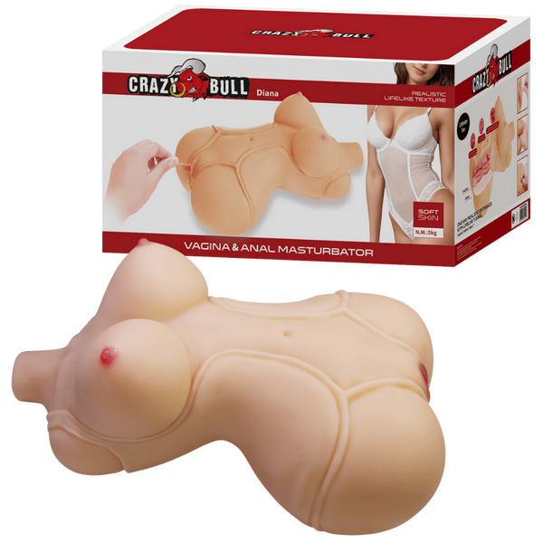 Vagina & Anal Masturbator - Diana-BM-009266N