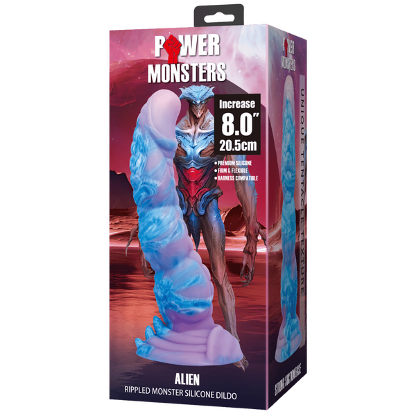 Alien 8" (Purple/Blue)-BW-008154