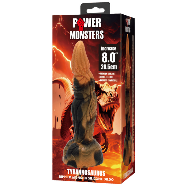 Tyrannosaurus 8" (Blown/Cream)-BW-008157