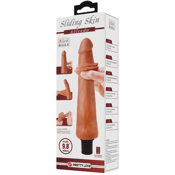 Alfredo Vibrating 9.8" (Tan)-BW-027009LP