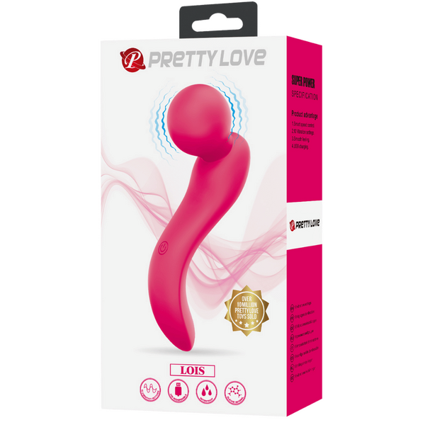 Rechargeable Lois Vibrator (Pink)-BW-055019