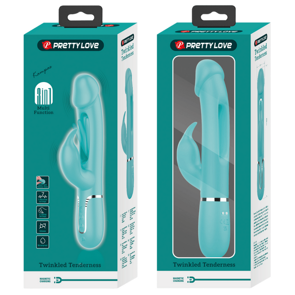 Kampas - 3in1 Multi-function Vibrator (Seafoam)