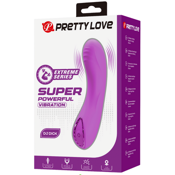 Rechargeable DJ Dick (Purple)-BW-500076