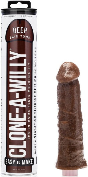 Clone-A-Willy Vibrator (Deep Skin Tone)