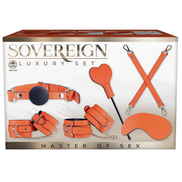 Sovereign Luxury Bondage Set (Orange)-FKR006A000-021