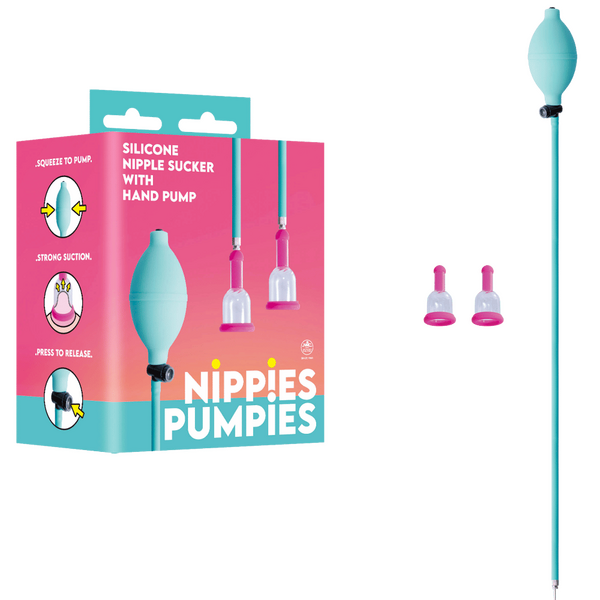 Nippies Pumpies - Silicone Nipple Sucker (Pink)-FNR061A000-027