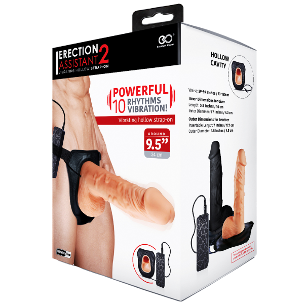 Erection Assistant 2 - 9.5 Strap-on (Flesh)"