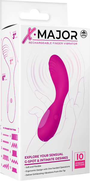 Rechargeable Finger Vibrator (Pink)-FPBQ032A00-028