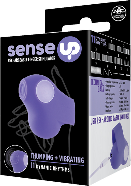 Rechargeable Finger Stimulator (Purple)