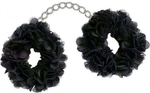 Blossom Luv Cuffs (Black)