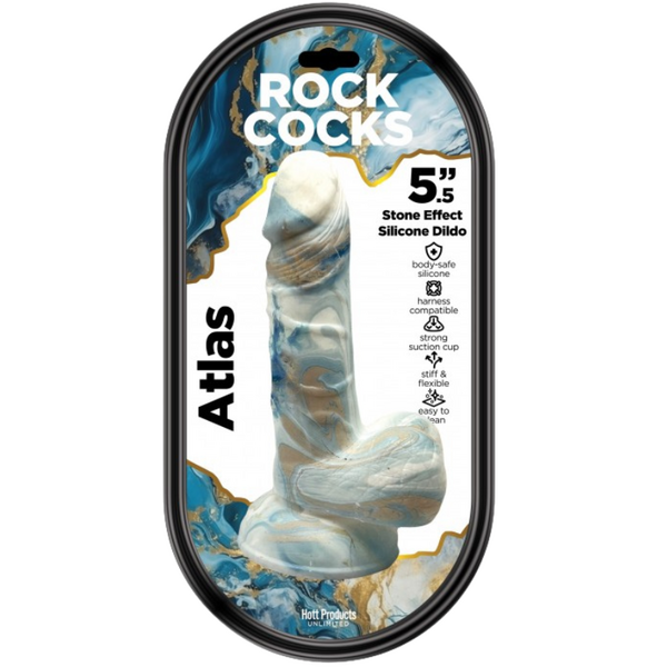 Atlas (5.5" Textured Dildo)-HP-3567