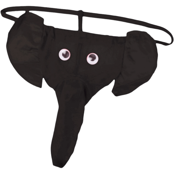 Elephant Thong (Black)-HP-3662
