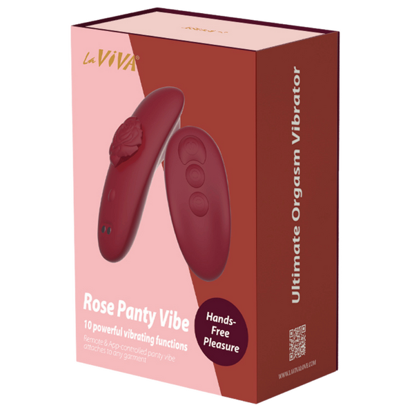 Rose Panty Vibe (Rose Red)-LV-812438405
