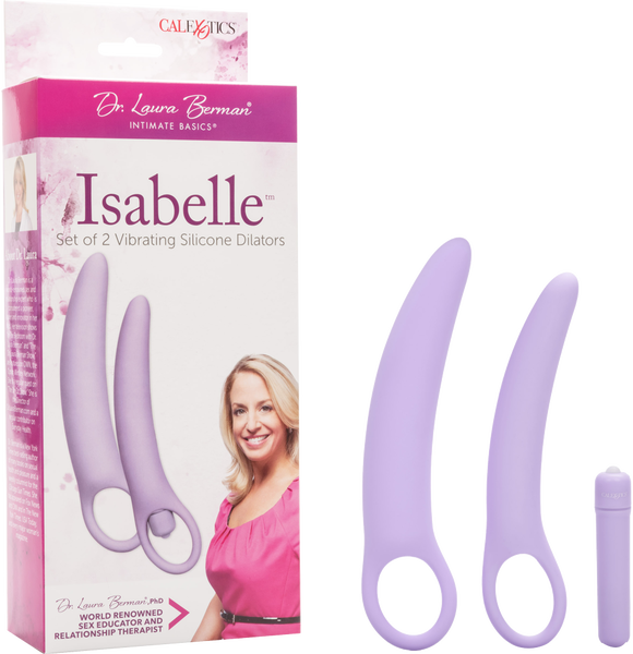 Isabelle Set Of 2 Vibrating Silicone Dilators