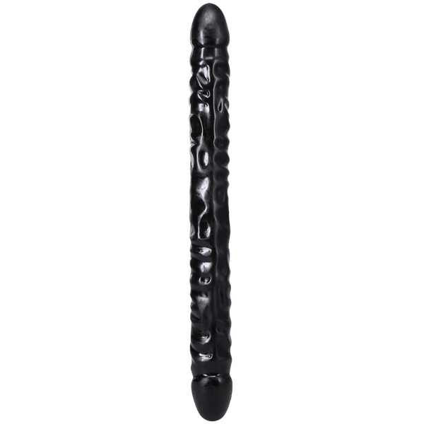 Veined Double Header Dong 18" (Black)-0211-01-CD