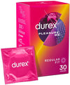 Durex 3 x 30 pack Pleasure Me- Ribbed & Dotted