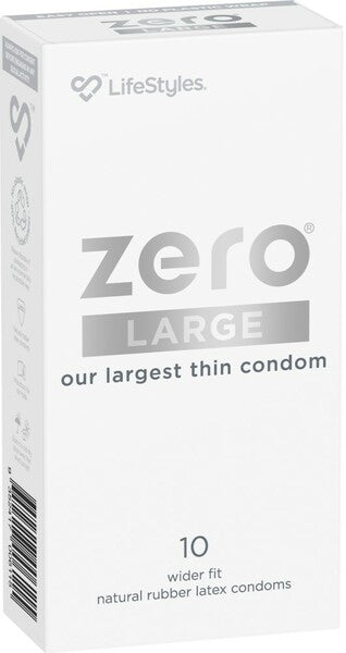 Zero Large 10s (Largest Thin Condom)