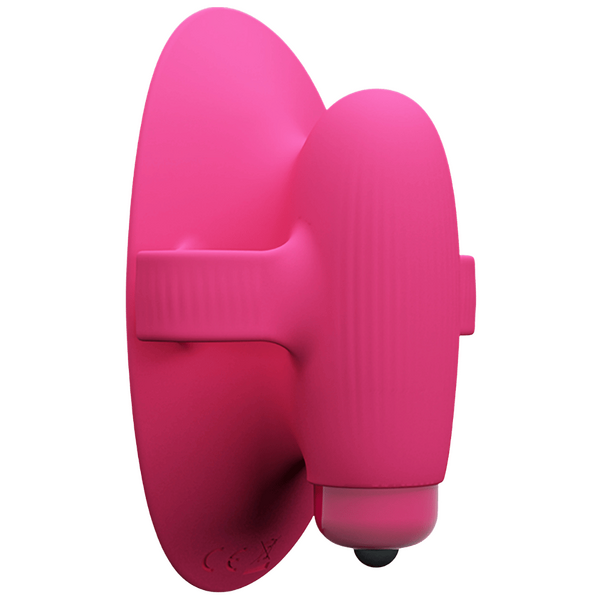 Silicone Finger Vibe - Nelly (Pink)-BI-014735