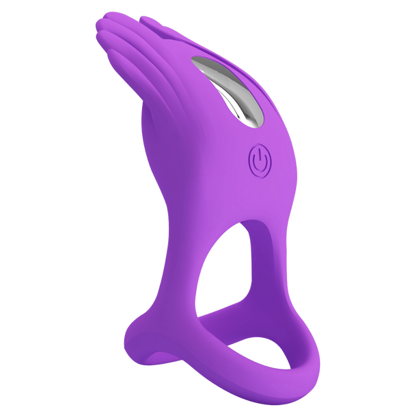 Vibrant Penis Ring - Silas (Purple)