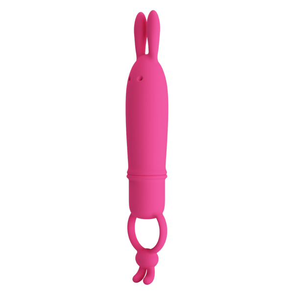 Bunny Finger Vibrator - Delia (Pink)-BI-300133