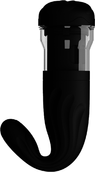 Rechargeable Breton Masturbator (Black)