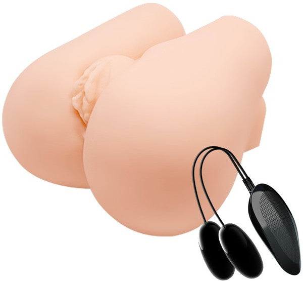 Missionary Vagina And Anal Stimulator (Flesh)