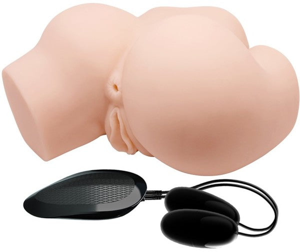 Double Pleasure Vagina And Anal Stimulator (Flesh)