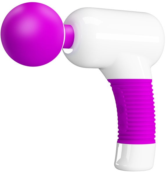 Super Power Massager Wand (Purple & White)