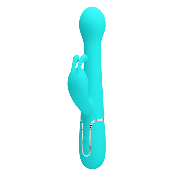 Dejon - 3in1 Multi-function Vibrator (Seafoam)