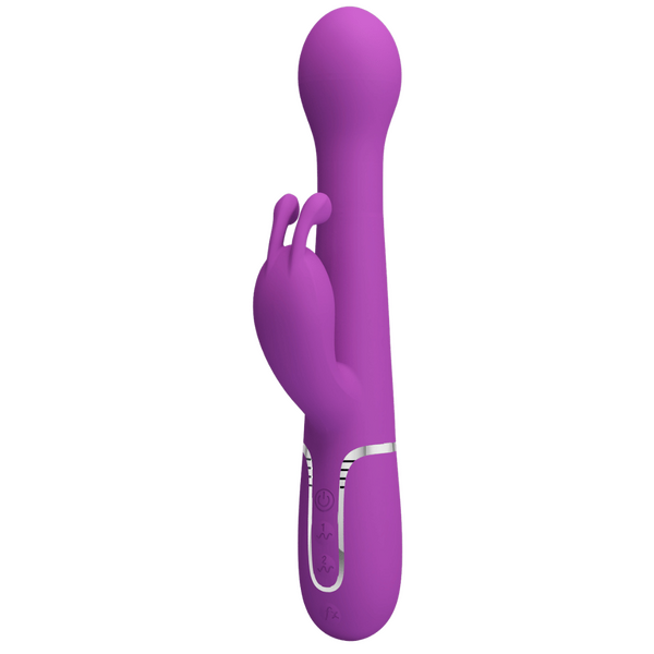 Dejon - 3in1 Multi-function Vibrator (Purple)