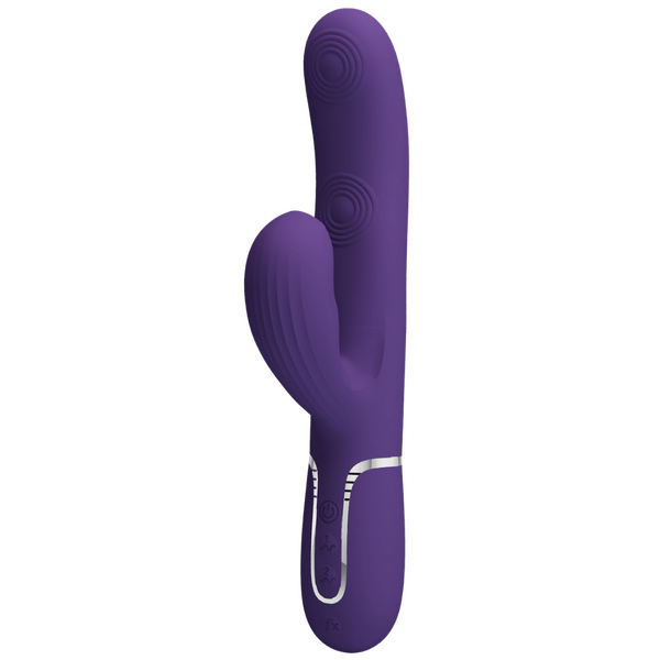 Perdita - 3in1 Multi-function Vibrator (Dark Purple)