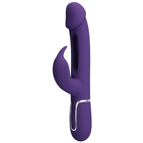 Kampas - 3in1 Multi-function Vibrator (Dark Purple)