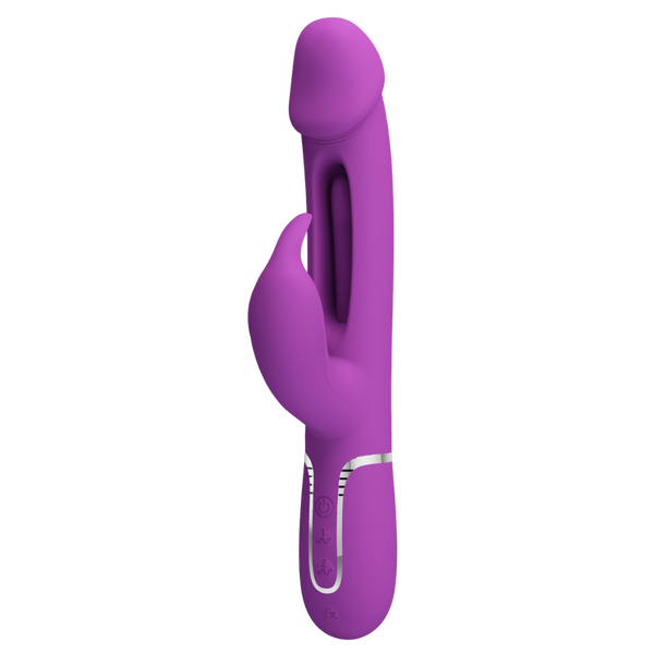 Kampas - 3in1 Multi-function Vibrator (Purple)