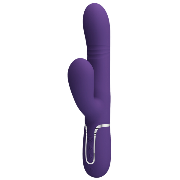 Mariana - 4in1 Multi-function Vibrator (Dark Purple)-BW-500034-2