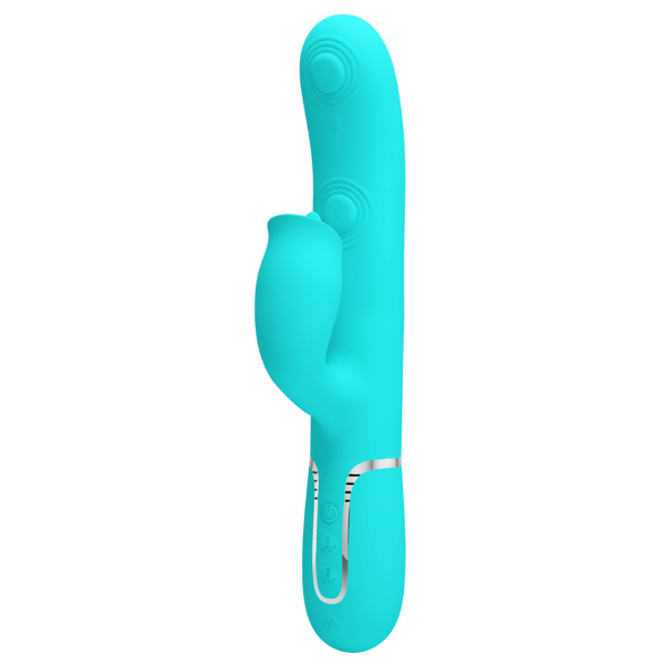 Gigi - 3in1 Multi-function Vibrator (Seafoam)-BW-500035-1