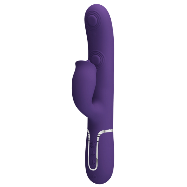 Gigi - 3in1 Multi-function Vibrator (Dark Purple)-BW-500035-2