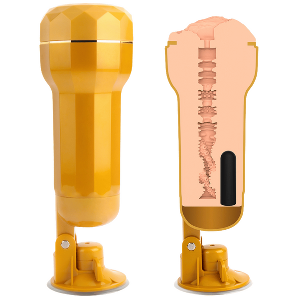 Carina Realistic Vagina Vibrating Cup-CN-628302097