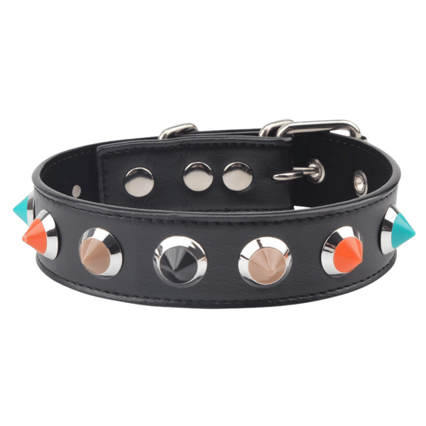 Collar with Thorns (Black)