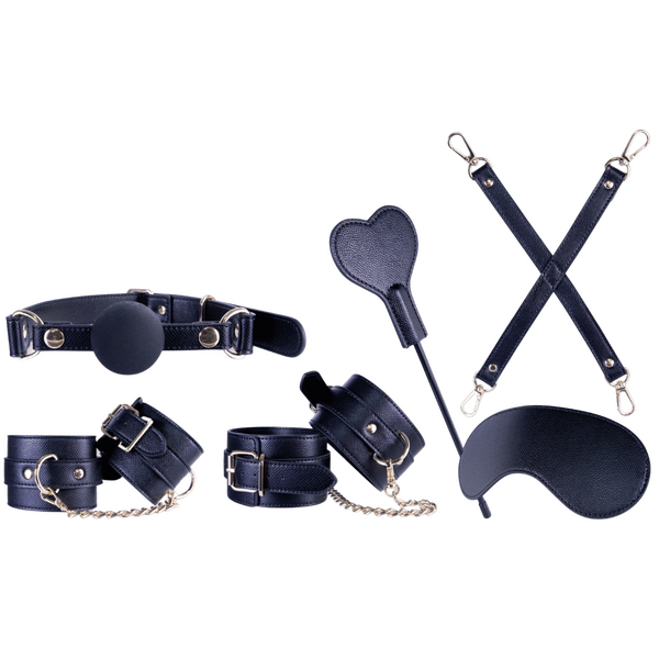Sovereign Luxury Bondage Set (Black)-FKR006A000-010