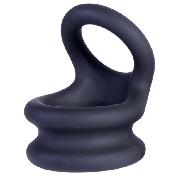 Silicone Cock Ornament - Medium (Black)