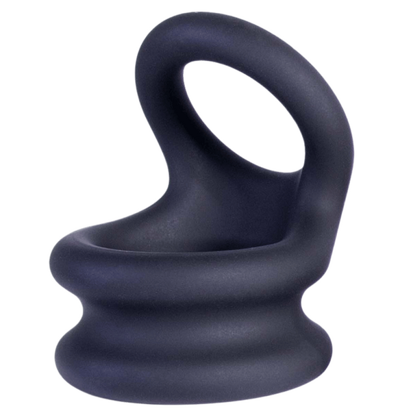 Silicone Cock Ornament - Large (Black)