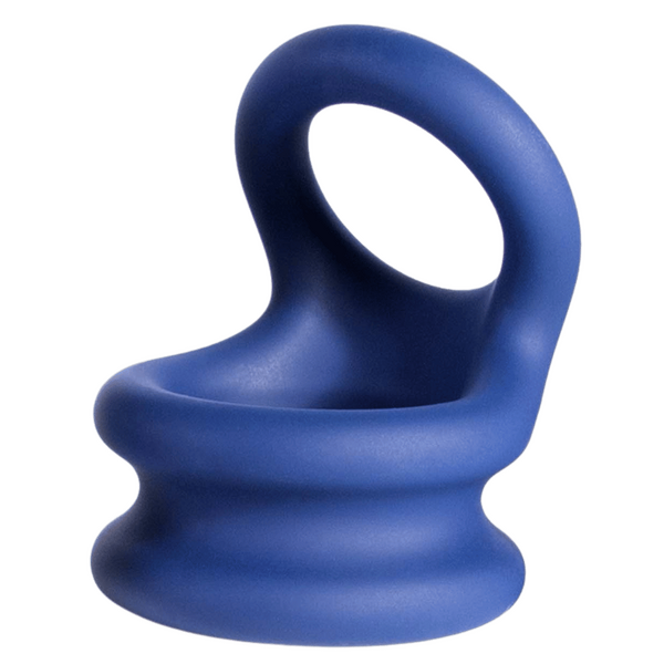 Silicone Cock Ornament - Large (Blue)