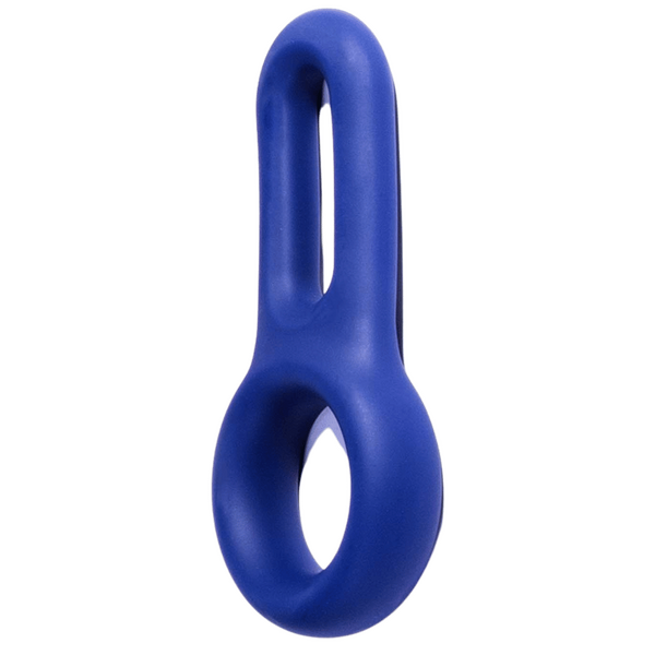 Silicone Cock & Ball Ornament - (Blue)